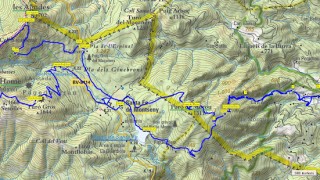Les Agudes i Turó de l'Home des de Riells