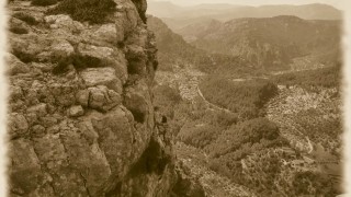 Penyal de sa Rata pel barranc de sa Gúbia 9-3-2014