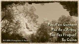 Pas d'en Content, pas de s'Arboç, pas des Fraguel i sa Cuina 14-1-2016