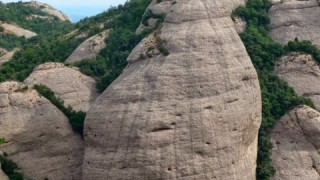 Montserrat - La Panxa del Bisbe - Pel Davant - Canaletes - 18-05-2014