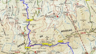 A través del Moixeró: Bellver - Bagà (GRs 107 - 150.1)