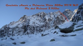 Goulotte Amor a Primera Vista 300m MD IV/4, M - Feixant