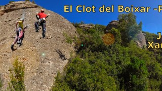 Escalada Esportiva a la Placa Gunilla al Clot del Boixar