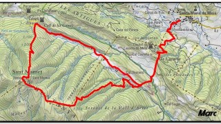 Sant Mamet (1391 m), potser un dels millors miradors de la comarca.