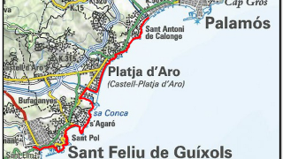 De Sant Feliu a Sant Antoni de Calonge. Entre roques, cales i platges de la Costa Brava.