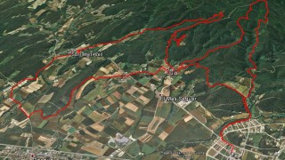 Celrà - Puig d'en Batet - Juià - Riera Gatell - Sant Martí Vell - La Costa - Juià - Celrà