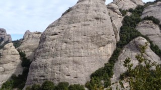 Montserrat - Panxa del Bisbe - Per davant - 23/04/2015