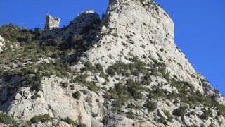Via Mariquita Pérez a la Torre Xica, la pionera, segell Remi.  Abella de la Conca.  27-12-2019.