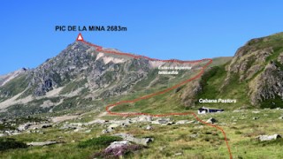 PIC DE LA MINA 2683m.