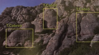 Montserrat Sur - Collbató, Totxo del Cabró y Totxo de les Cabres.