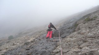 Els Estrets d'Arnes - La Gronza Sud - Via Salshishes Tibetanes  - 8-12-2016