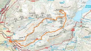 SERRA DE LES LLOSES, PUIG DE COMA D'OR i PUIG PEDRÓS DE LANÓS EN VOLTA CIRCULAR