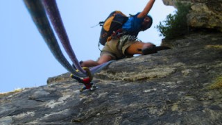 Plaer de l'escalada: agulla de portalet