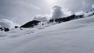 PIC DE COSTA PUBILLA 2055m, amb esquís.