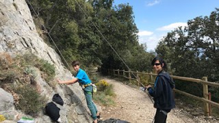 Escalada Berguedà - Santuari de Queralt i Roc de la Lluna.