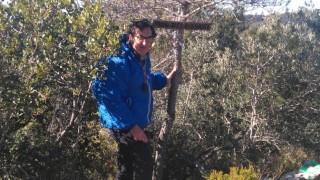 LES TORRETES o PUIG DEL DISSABTE (250,4 m) des de la carretera (C-51)