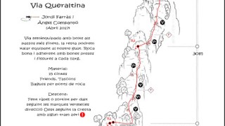 Escalant a Queralt i manifestant-nos a Barcelona
