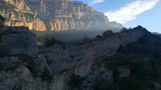 Portar el montsec en el cor: descens de roca llisa