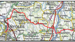 GR-1: Camallera - Banyoles. Paisatge rural.