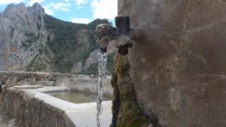 ** Via de la Pepa (160m, 6a+), la Torre Xica, Abella de la Conca