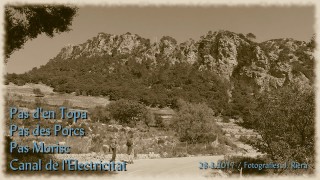 175 - Passos d'en Topa, des Porcs, Morisc i la canal de l'Electricitat 28-3-2017