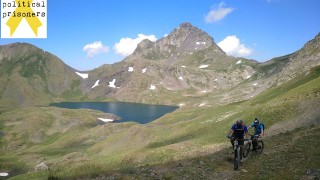 Pedalant ath còr dera Val d'Aran