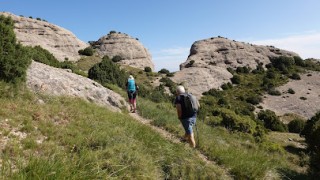 Les Roques de Benet, circular pels ràpels