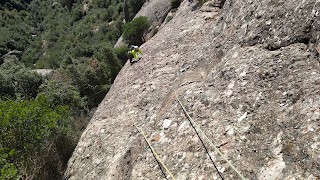 Vies Dolce Vita i del Diedre a la Roca del Xebret.