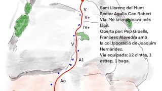 Sant Llorenç del Munt - Sector Agulla de Can Robert - Via: Me la imaginava més fàcil - 19/12/2022
