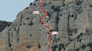 Correr es de cobardes a la paret del coll d'ares