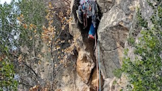 GUIRIGALL 6a+/A0  (6c-Ae) 160m.-PARET DE L'OS- SANT LLORENÇ DE MONTGAI