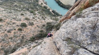 *** Sueño Vertical al Talós (230m, 6a), Serrat del Poll, Alós de Balaguer