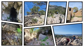 Penyal des Llamp, Puig des Cocó por el Barranc de sa Gubia