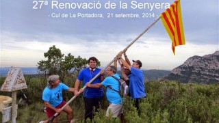 RENOVACIÓ ,  27ª  SENYERA del CUL de la PORDADORA