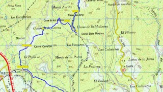 GR 7: Mas de Noguera - Masadas Blancas - (Caudiel)