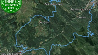  Ribes - El Baell - Sant Pere d'Auria - Campdevànol - Moiols - Saltor - Plans de la Maçana - Ribes