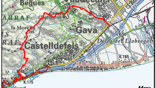 La Morella (596 m). Un passeig pel Garraf.