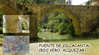 Puente de villacantal (rio vero, alquezar)