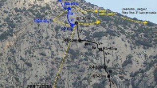 25 de Maig de 2013-ALT URGELL-Roca Narieda Sud-Tossal del Balinyó-PER TUTATIS 365m 6a