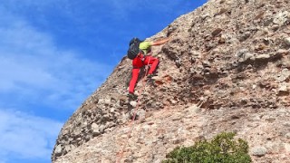 Love climbing: magdalena superior: via super frio
