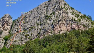 Serra del Catllaràs - Cingle de la Tor - Via Rialles - 15/06/2021