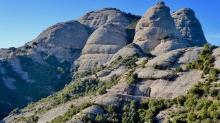 Montserrat - Agulla de la Font de Jacob o Miranda de Sant Joan - Via Sala - Baqués - 07/12/2019