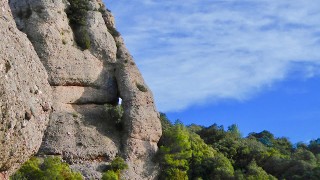 Serra de l'Obac - Cingle de la Foradada del Coll de Tres Creus - Via Josep Aspachs - 05/01/2021