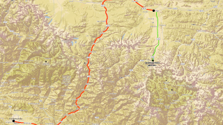 Cho-Oyu (8201 mts.) a l'Himàlaia. Primera part entre Katmandú i el Camp Base Xinès (4900 mts.)