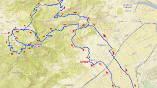 Gavà- Torrelles- Begues- La Desfeta (524 mts.)- Gavà amb Gravel.
