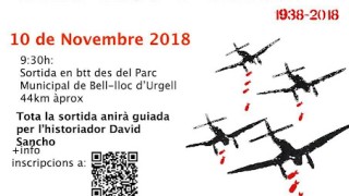 Commemoració del 80è aniversari dels bombardejos de Bell-lloc d'Urgell