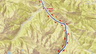 Bagnères- de- Bigorre (540 mts.)- Col du Tourmalet (2115 mts.)- Campan (645 mts.)