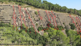 Sant Llorenç del Munt - Roques de l'Aguilar a les Arenes - Via Arrancada de Cavall aturada de Burro 12/09/2021
