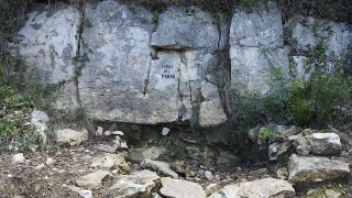 Font del Porró i coves del barranc de l'Ortiga. Montsià