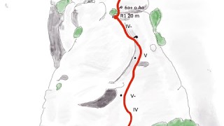 Serra de l'Obac - Cingle de la Roradada del Coll de Tres Creus - Via Manel Roviras Llopart - 23/11/2020